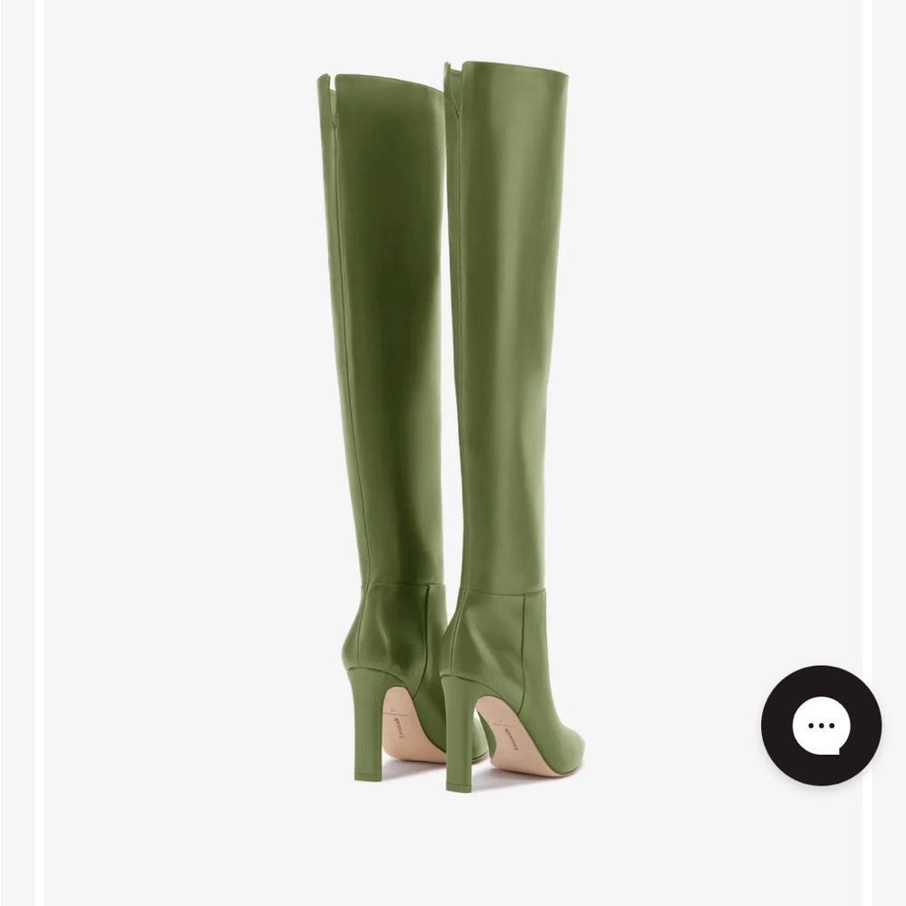 Larroude x Jennifer Fisher Martini Green Over the Knee Boots Stiletto Heel
NWT - Picture 3 of 8